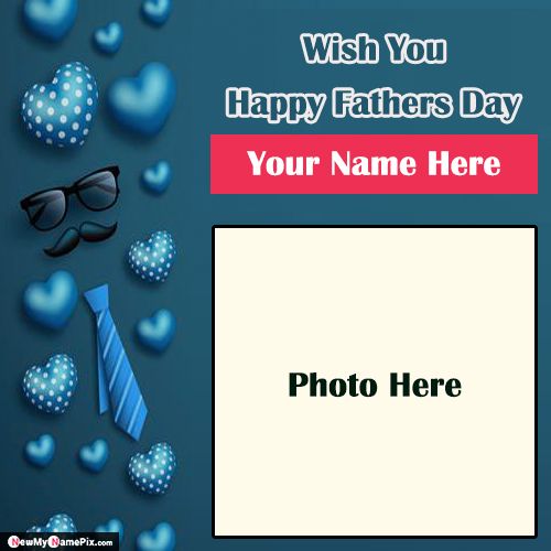 Best Collection Photo Frame Celebration Fathers Day Wishes